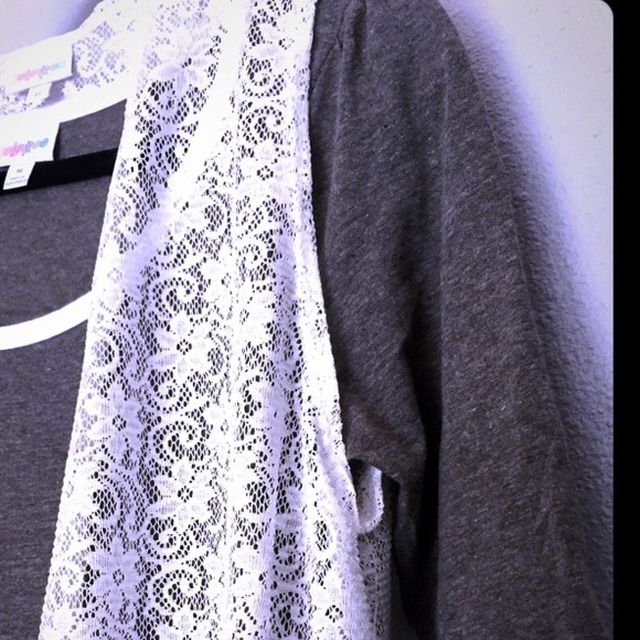 LuLaRoe Jackets & Blazers - New M Lace Joy Vest!